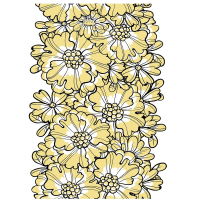 Crafter's Companion Floral Cascade A6 Background Layering Stamps (CC-ST-CA-BKFLO)